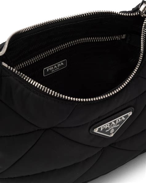 crossbody prada bag nylon|prada padded nylon shoulder bag.